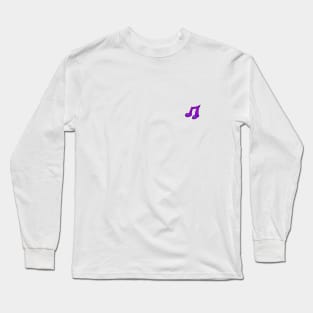 Music Note Doodle Art Long Sleeve T-Shirt